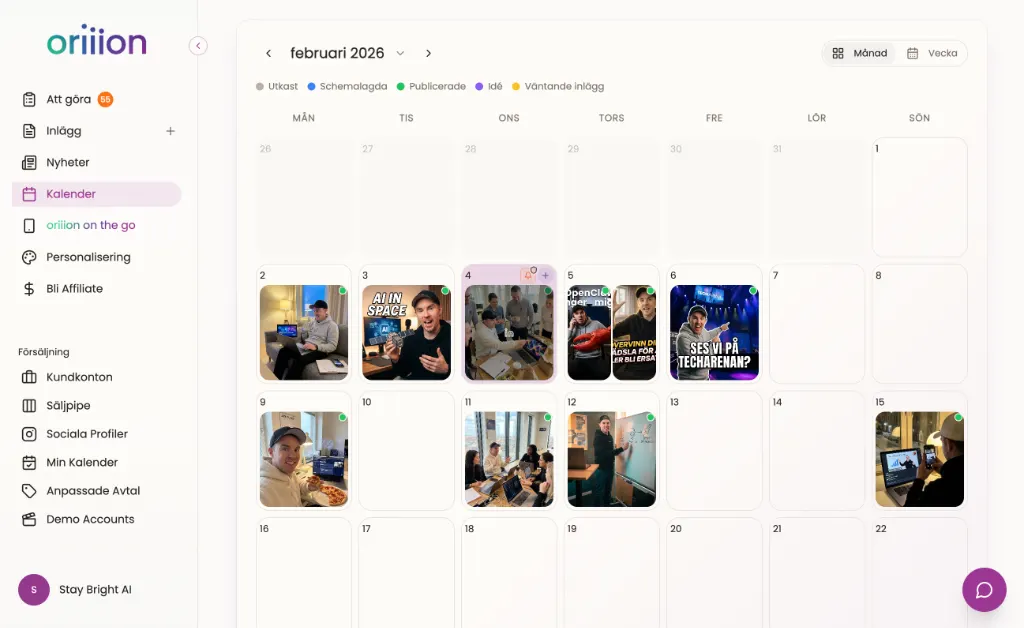 Approve, schedule, and publish