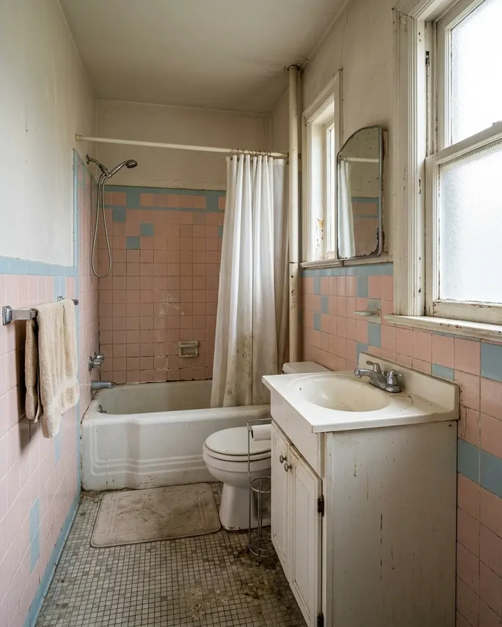 Bathroom: before